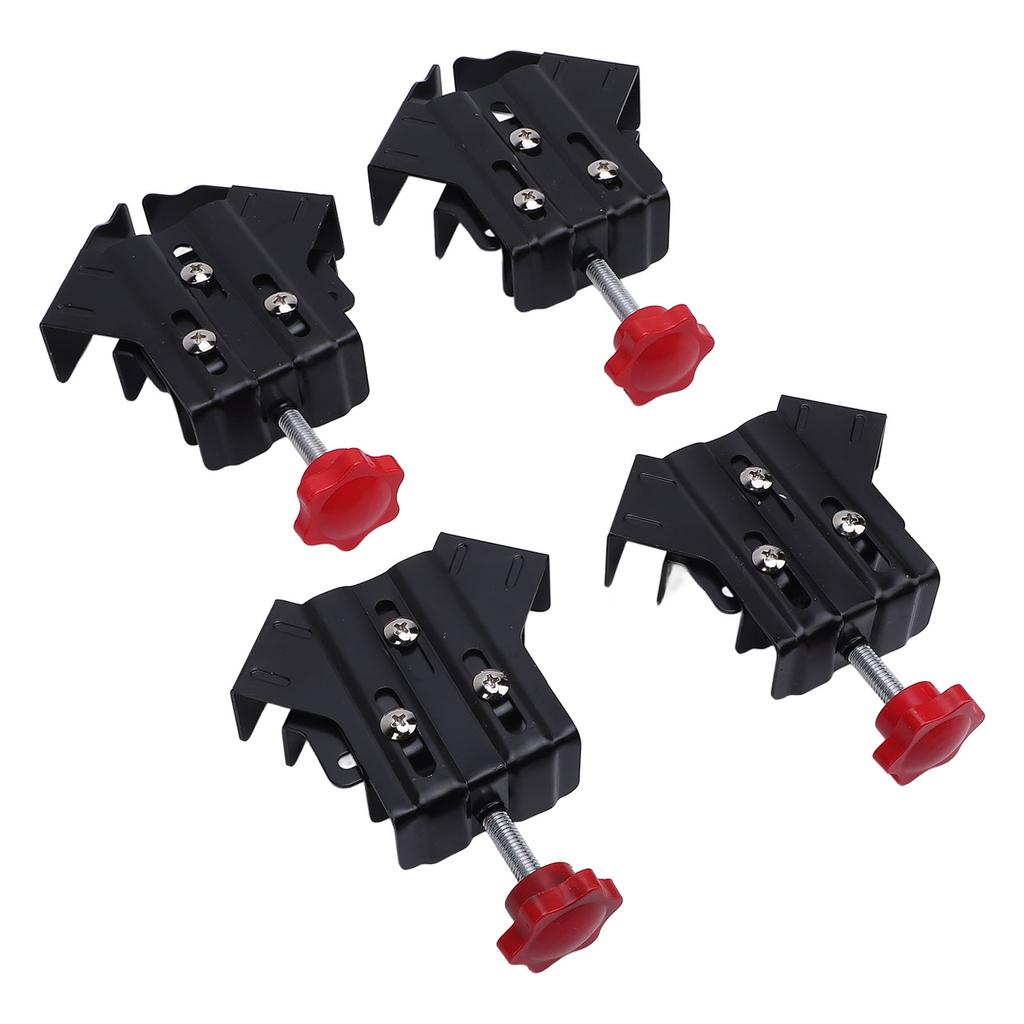 4PCS Right Angle Fixing Clamps Open Closed Type 90 Degree Corner Clamp Adjustable Picture Frame
