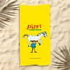 Cartoon Pippi Longstocking Towel Towel Soft Pool Gift For Travel Gym Shower Cool Camping Quick Dry Sports  Large Beach Towel