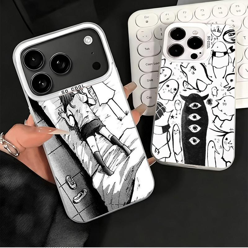 Oyasumi Punpun Anime Shockproof Phone Case for iPhone 17 Air 16 16E 15 Pro Max 14 Plus 13 Mini 12 Back Cover Anti Fall Fundas