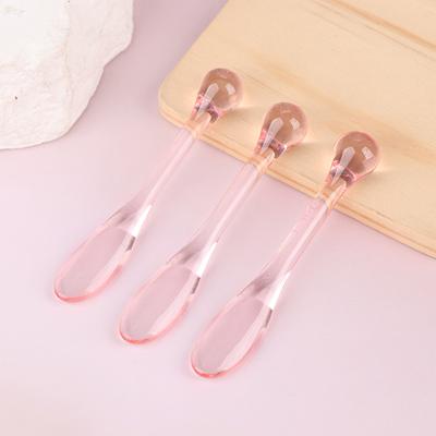 1/3pcs Acrylic Cosmetic Spatulas Scoop With Box Face Cream Mask Mud Mixing Spoon Beauty Tools Absorb Roller Facial Applicator