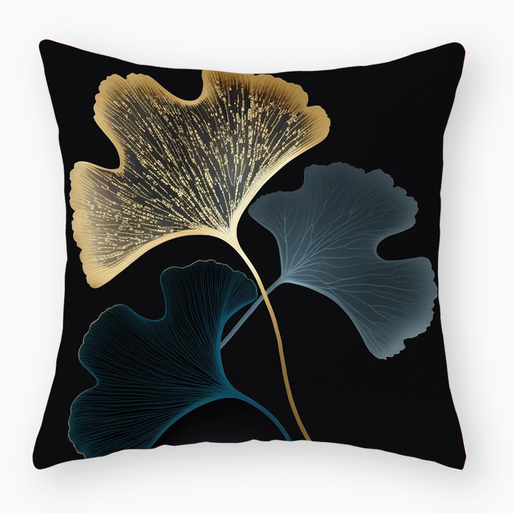 New Plant Floral Printed Sofa Pillowcase Source Waist Pillowcase