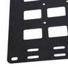 800x600x2mm Truck Bed Panel Fixed Base Stud L Rail Storage Panel Organizer Multi-function