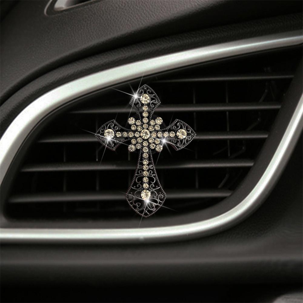 1/3/5PCS Water Cross Gentle Durable High Quality Material Selection Exquisite Workmanship Car Interior Accessories