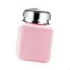 Liquid Dispenser Bottle with Flip Cap for Makeup Remover Tool Push Down