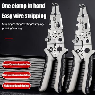 1pc Multifunctional Metal Lock Cutting Sharp Wire Cutting Pliers,For Household Appliance Repair,Mechanical Repair,Electrician