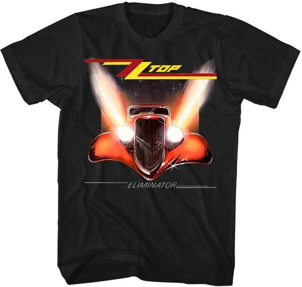 ZZ Top Eliminator Men s T Shirt Rock Music Band Merch XXL