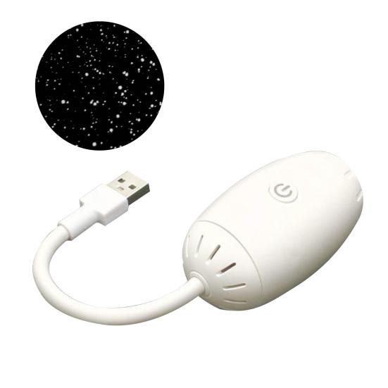 

Starry Sky Projector Lamp Touch Control 2-in-1 Night Light USB Powered Adjustable Brightness Projection Light for Bedroom Car And Kids D