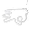 Hand Finger Neon Light OK Shaped LED Neon Sign Battery USB and Battery Powered Wall Decor Light for Home Bedroom