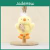 Charming Plush Animal Keychain Adorable Dog Cute Bunny Chick And Bear Doll