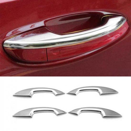 Chrome Steel Outside Door Handle Cover Trim For Cadillac CT5 - GL 4PCS
