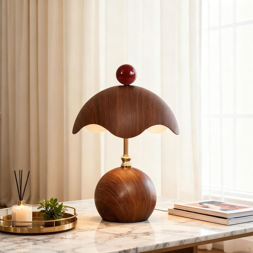 Eggshell Table Lamp Bedside Nordic Modern Night Light LED Desk for Parties Restaurant