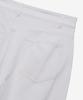 Mind Bridge [Couture] 9Oz Wide One-Pleat White Denim Pants