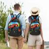 Blaze and the Monster Machines Backpack for Men Women Casual High School Hiking Travel Daypack Laptop Computer Canvas Bags Sport