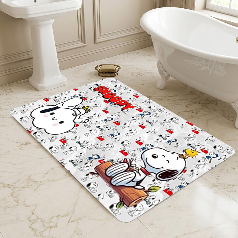 Snoopy Party Living Room Nonslip Area Rug Soft Carpet For Bedroom Game Playroom Sofa Office Home Decor Doormat Christmas Gift C9291553