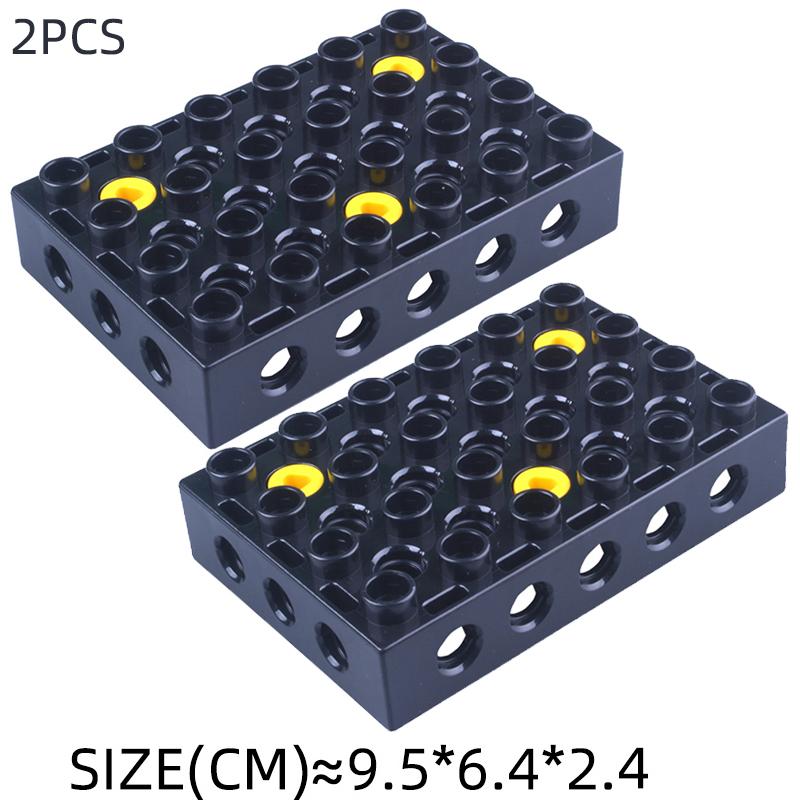 Großkörnige Bausteine Technologie Ingenieurwesen Maschinenbau Montagezubehör Kompatible Ziegel Wissenschaft Pädagogisches Spielzeug 1 Stück