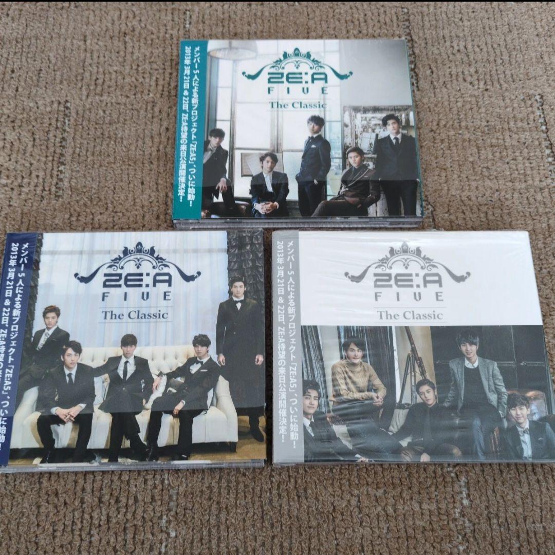 

[USED] ZE:A FIVE There The Classic 3-piece set CD DVD