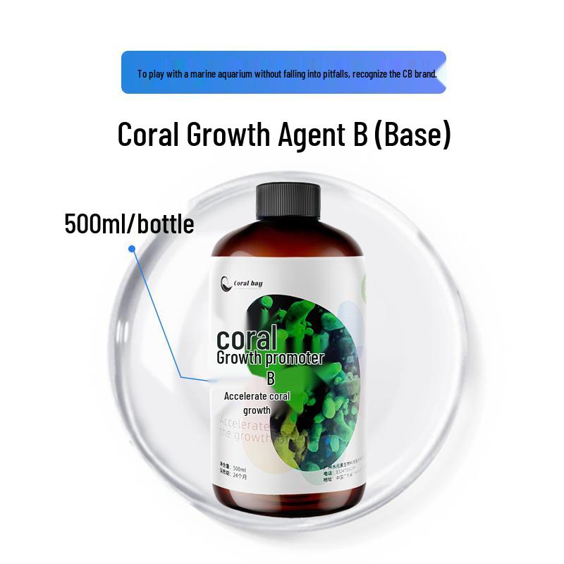 CB Liquid Coral Food: Boosts Immunity, Amino Acids & Proteins for Growth & Color Enhancement.