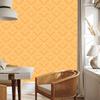 Geometric rhombus wallpaper, cream background, cream center, 50x1000