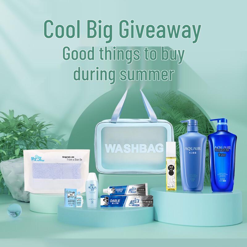 Travel Skincare & Wash Essentials Gift Set