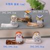 Ceramic Owl Incense Stick Rack Penholder Incense Burner Holder Chopstick Rest Table Decor For Kitchen Home Ornament