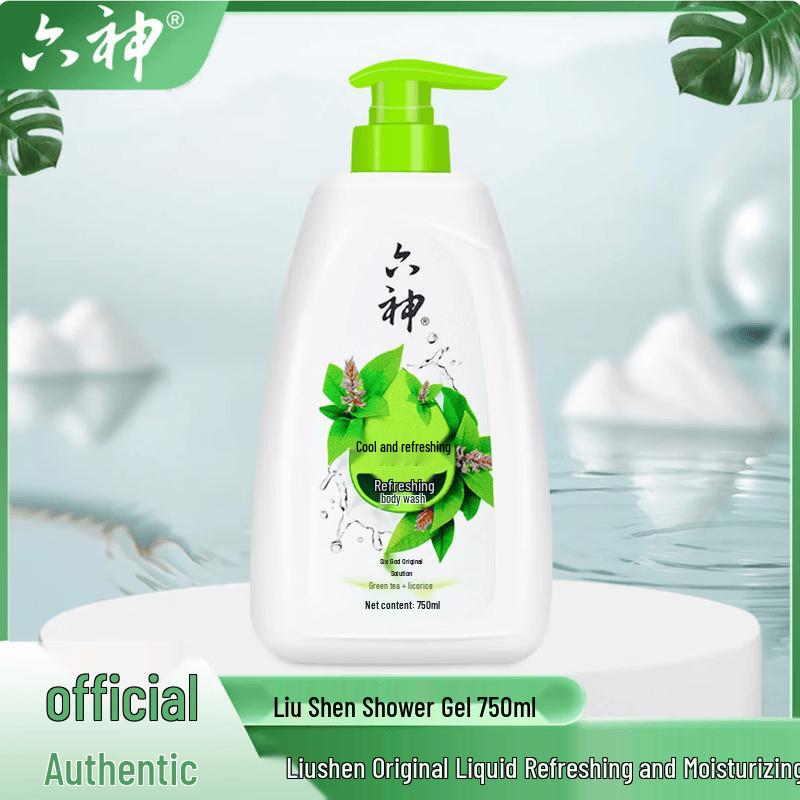 Liùshén Cooling & Refreshing Shower Gel (2x750ml)