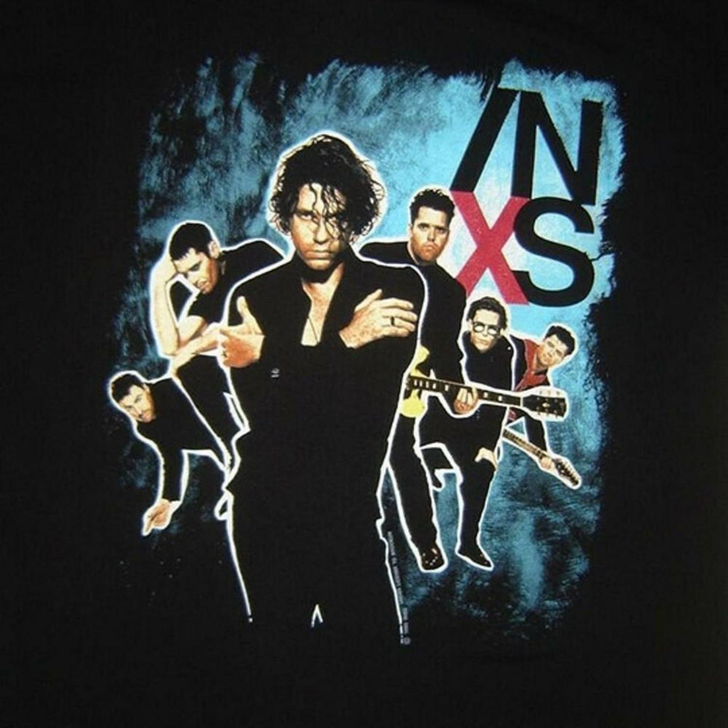 

Нова футболка INXS Kick Tour Concert 1987 Подарунок для фанатів Унісекс S-5XL Футболка BS63 Унісекс Футболка XXXXXL чорний