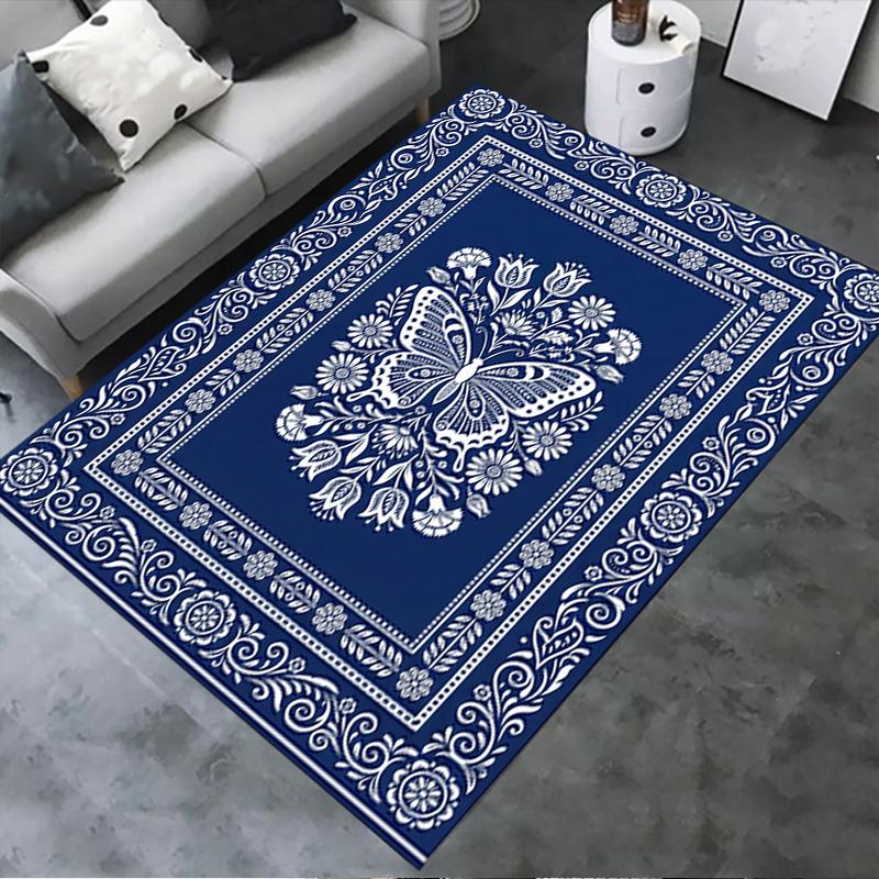 2025 New Butterfly Decoration Carpet Rug for Living Room Bedroom Home Sofa Decoration,Kids play Non-slip Floor Mat37