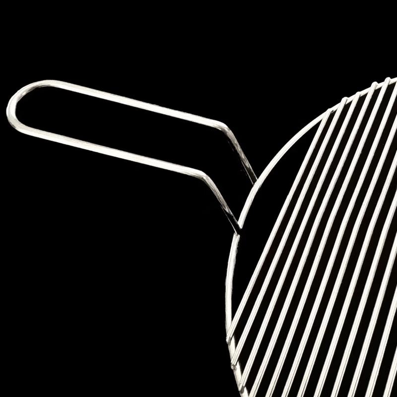 Oeny Round Barbecue Grill Net with Stand