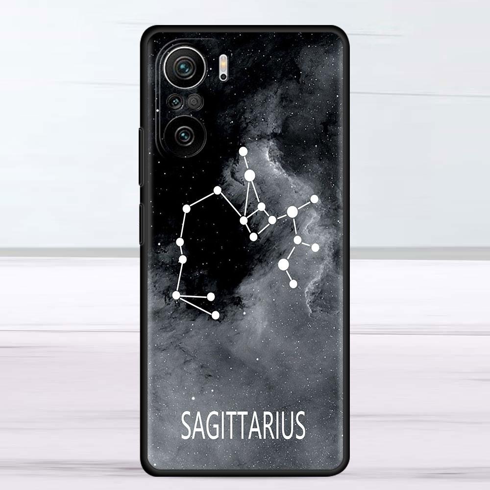 Case For Xiaomi Redmi Note 11 9S 10 9 8 7 9A 9C 9i K40 8T 10C 9T K50 Silicone Phone Shell Twelve Constellations