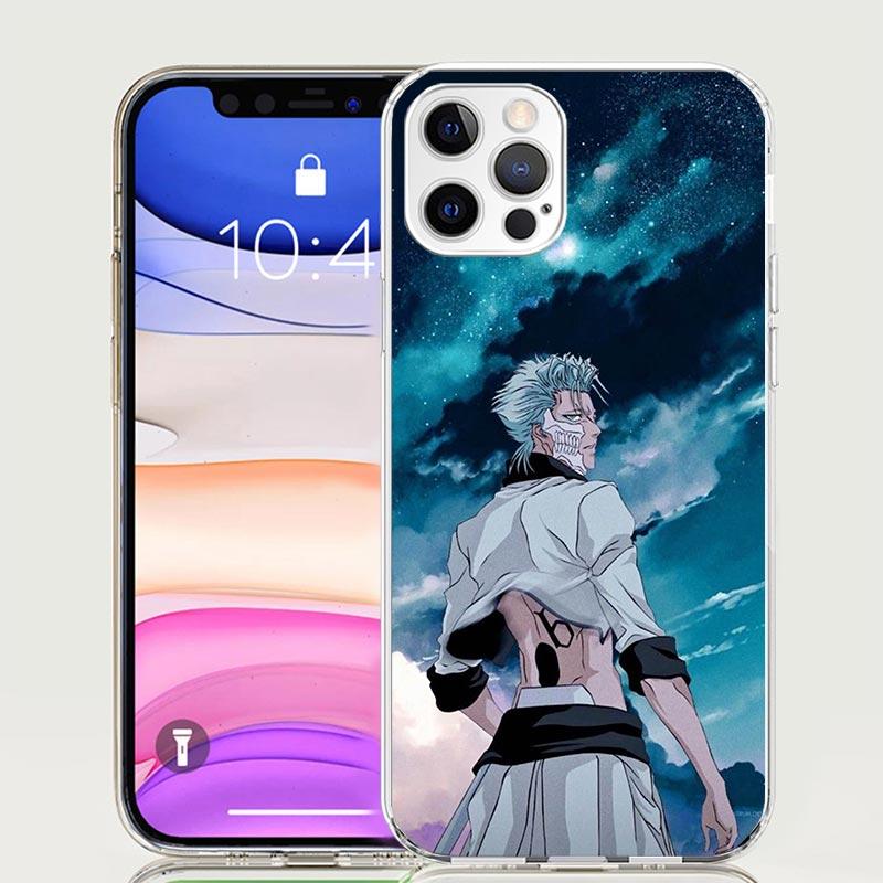 Bleach Grimmjow Phone Case For Apple iPhone 17 Air 16 15 Plus 14 + 13 Mini 12 11 Pro Max 7 8 SE 16Max Soft Shell Cover Coque 17