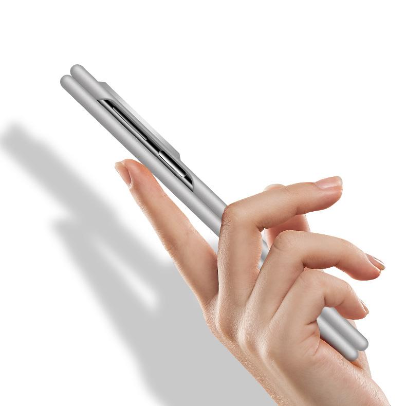 Luksusowe magnetyczne smukłe 2-częściowe składane etui do Samsung Galaxy Z Fold 6 Fold 5 Fold 4 Fold 3 Jednolity kolor Twardy komputer Odporny na wstrząsy Bezprzewodowe ładowanie Telefonu