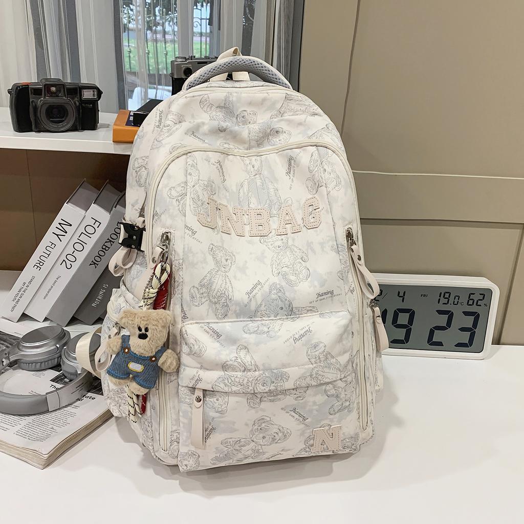 Schoolbag new Korean version of high-value junior high school schoolbag to reduce the burden and protect the spine, light and large-capacity male 