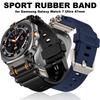 Gumový sportovní řemínek pro Samsung Galaxy Watch 7 Ultra 47mm Silikonový náramek pro Galaxy Watch Ultra 47mm Náhradní příslušenství