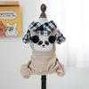 PETCIRCLE Pet Circle Dog Quad Pet Clothing Clothing Corduroy Good Friends Overalls Collection