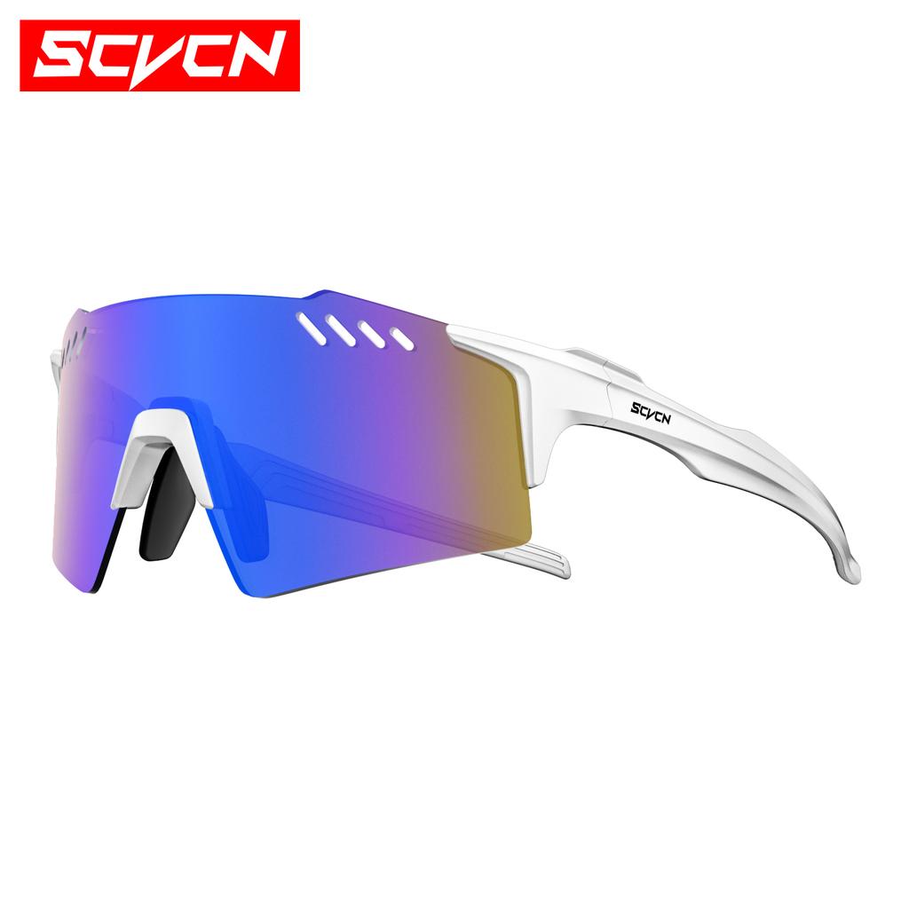 SCVCN Neue Fahrrad-Sonnenbrillen für den Außenbereich, Fahrradbrille für Männer und Frauen, MTB, Rennrad, Sport, Bergsteigen, UV400, Wanderbrille