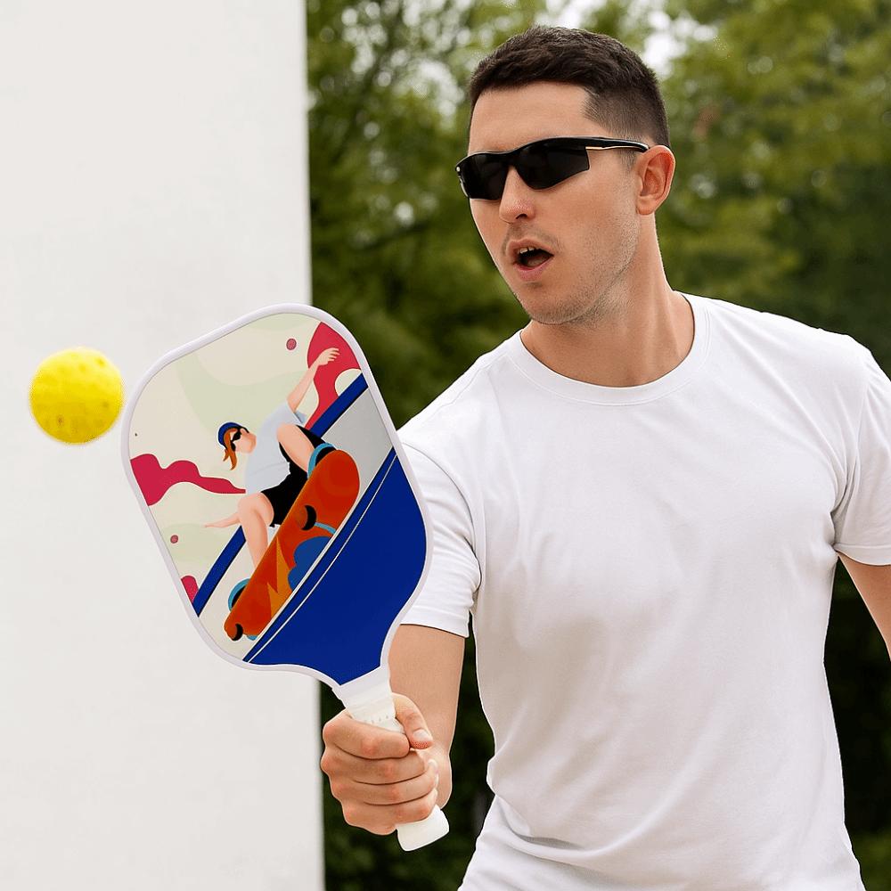 Professional Pickleball Racket Anti Slip Grip Outdoor Sports Ballbag  Sports Training