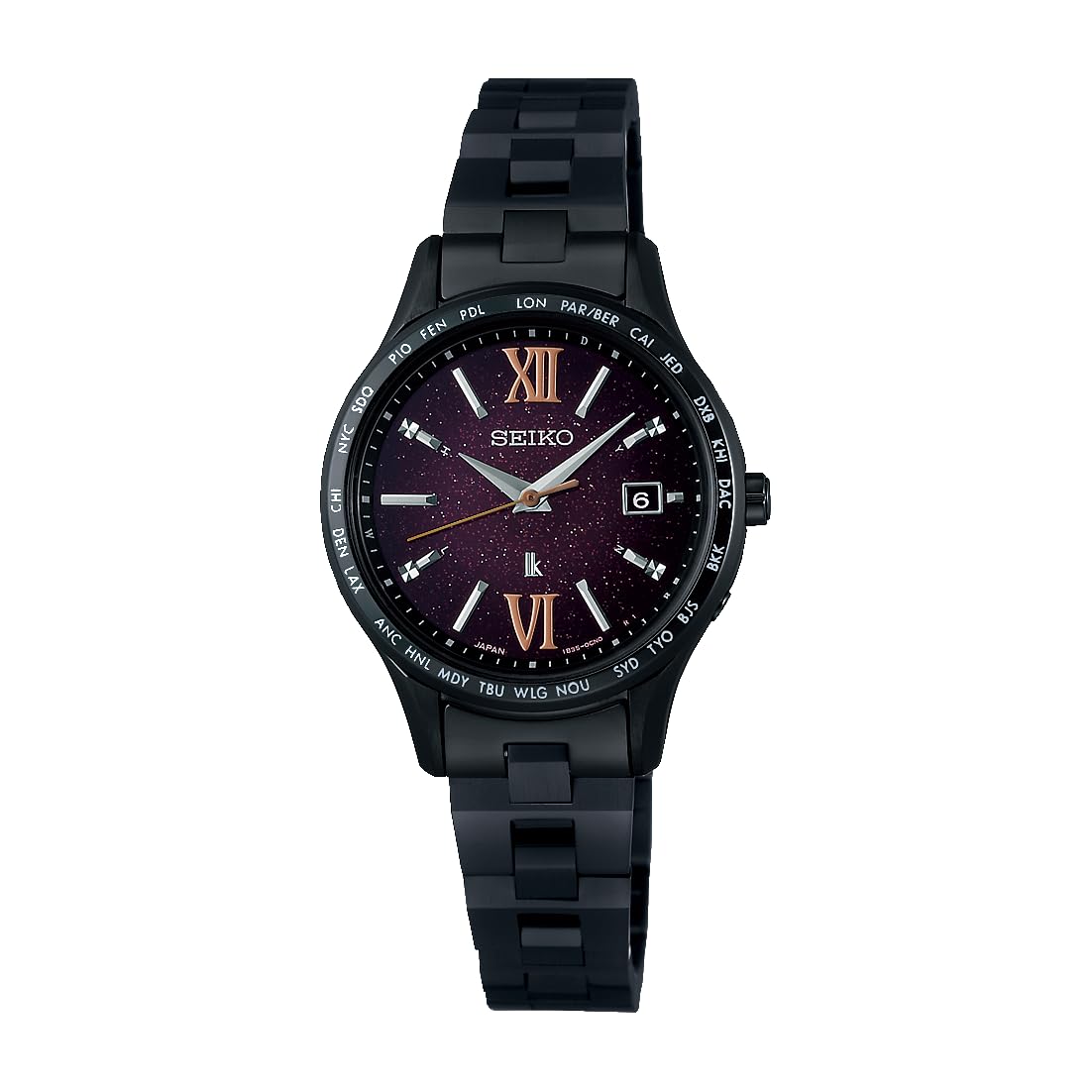 

Seiko Watch LUKIA Essential Collection Pair Limited Edition SSVV087 Black Watch Women s чорний
