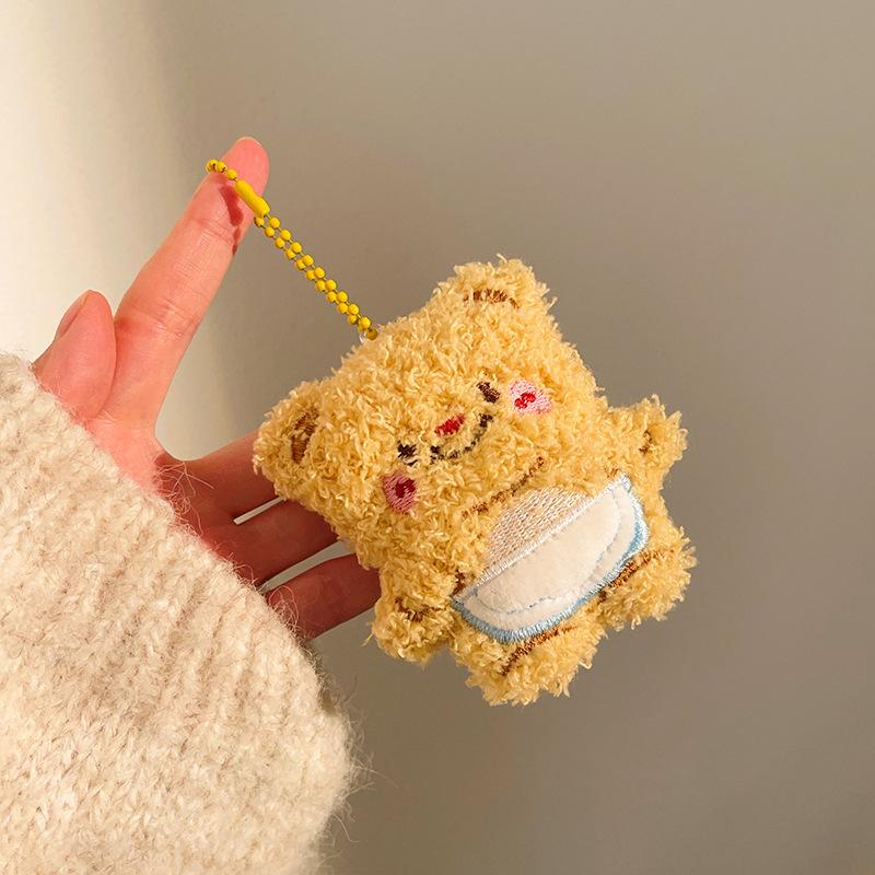 Cute Doll Pendulum Small Gift Pendant Ground Marketing Cartoon Keychain Plush Doll Backpack Bag Lanyard Accessories