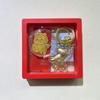 2026 Year of the Horse Zodiac Pendant Keychain with Gold Horse Phone Sticker