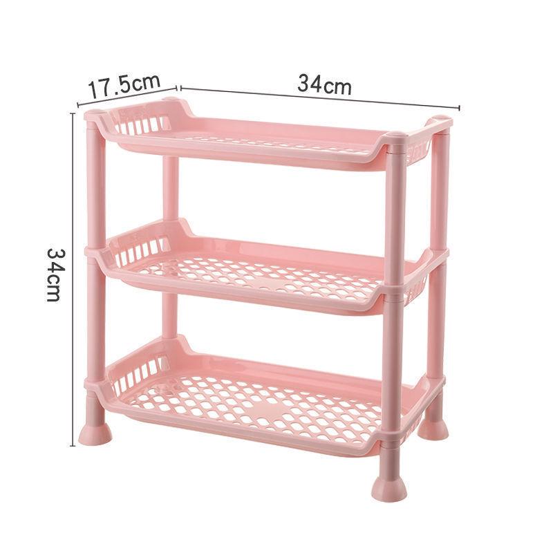 Multi-Purpose Floor-Standing Storage Rack for Kitchen, Bathroom, and Dorms
