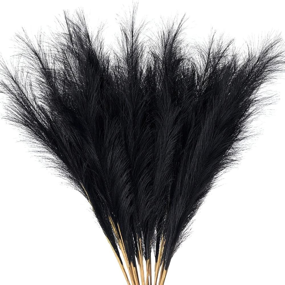 10pcs Artificial Pampas Grass - Elegant Fake Plant for Vase Flower Arrangement, Home Decoration, Weddings, Festivals | Universal Four Seasons
