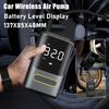 1/2/3PC Wireless Car Air Pump Bicycle Air Compressor Electric Tire Inflator With LCD Digital Display For Automobile Bicycle Ball