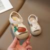 New Summer Kids Sandals, Carrot & Rabbit Pattern Princess Shoes for Toddler Baby Girls