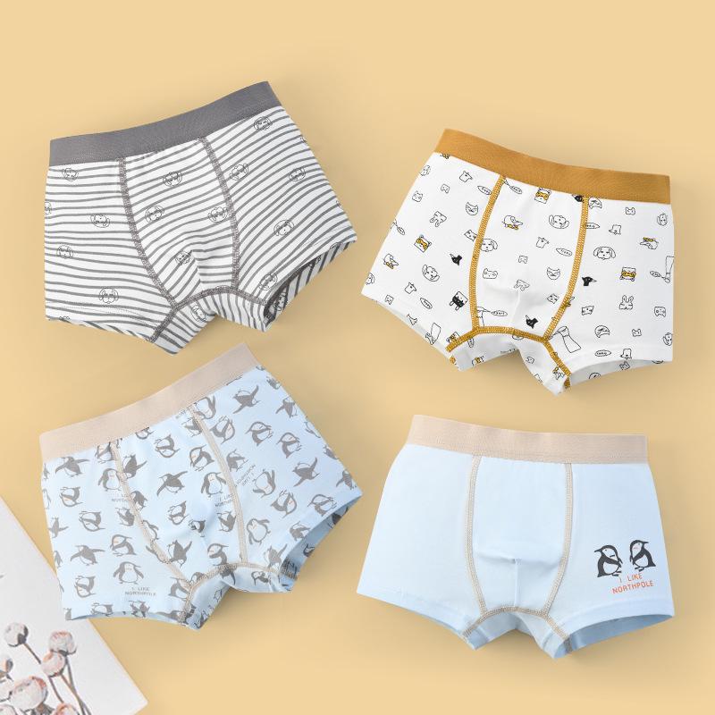 Antibacterial Cotton Boxer Briefs for Boys: Ages 10A+ - Toddler to Teen