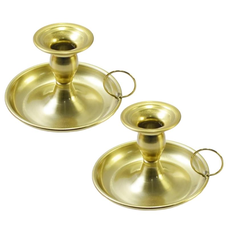 

Tapers Candle Holder Tapers Candle Cup for Wedding Christmas Parties Home Decors золотой