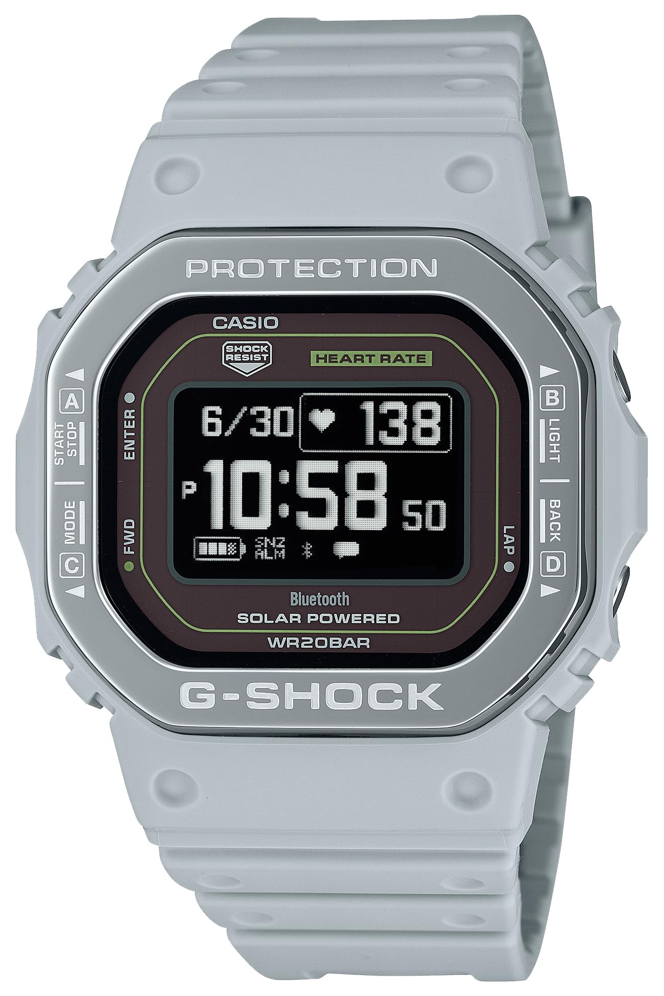 

Годинник Web Limited Пульсомір з Bluetooth Grey [Casio] G-Shock [] G-SQUAD DW-H5600MB-8A9JR Чоловічі