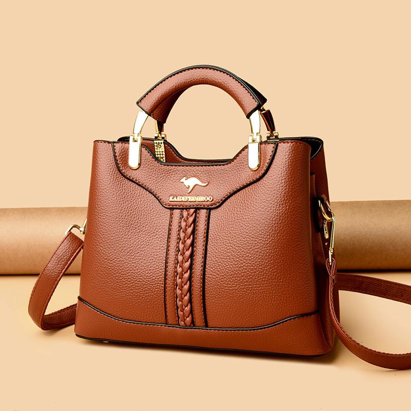 Crossbody Bag, Women's Single-shoulder Bag, Handbag, Women's Large-capacity Middle-aged Women's Bag