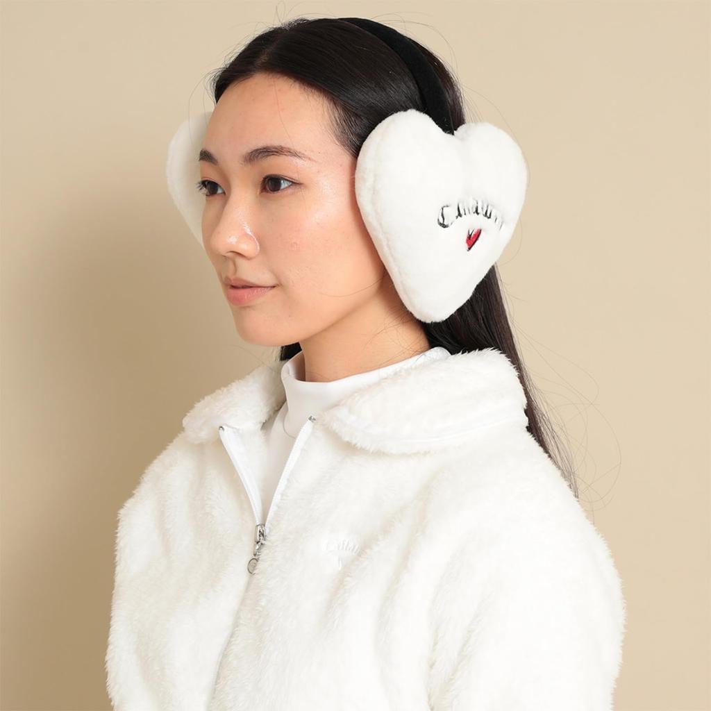 Callaway Women's Thermal Ear Mufflers (Fleece Lining) for Cold Weather Golf / C23298206 1030_White FR