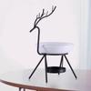 Deer Wrought Iron Aroma Burner Candle Holder with Gift Box for Indoor Fragrance