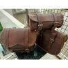 Bags Combo Motorcycle Leather Panniers Saddle Luggage Pouch Side Bag Saddlebags